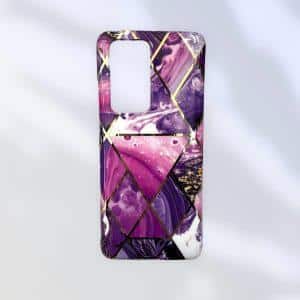 Maska Prisma Shine za Huawei P40 pro ljubičasta