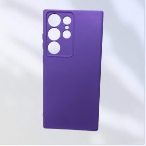 Maska Soft Color za Samsung S23 ultra ljubičasta