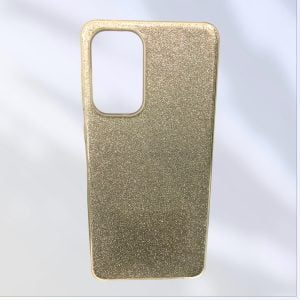 Maska Crystal Dust za Samsung A73 srebrna