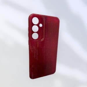 Maska Sparkle Dust za Samsung A55 bordo