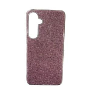 Maska Crystal Dust za Samsung S25 plus roze