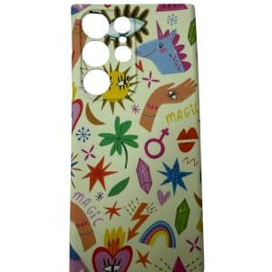 Maska Svetleca print za Samsung S23 ultra magic