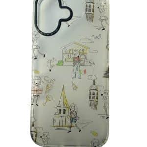 Maska travel print za iPhone 16 italia