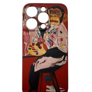 Maska Svetleca print za iPhone 15 pro monkey