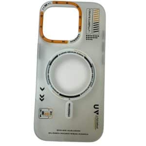 Maska Matte Skin Magsafe za iPhone 15 bela