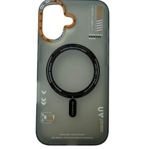 Maska Matte Skin Magsafe za iPhone 16 siva