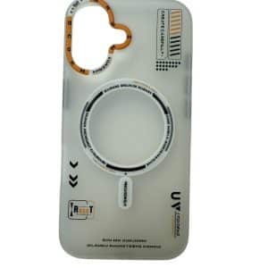 Maska Matte Skin Magsafe za iPhone 16 bela