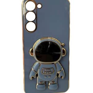 Maska astronaut stand za Samsung S23 plus ljubicasta