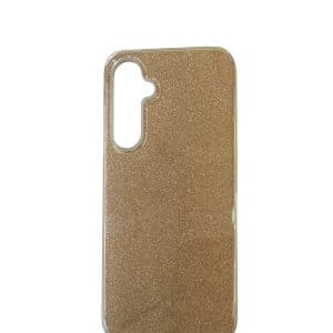 Maska Crystal Dust za Samsung S23 fe zlatna