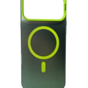 Maska Magsafe sedef za iPhone 17 pro max zelena