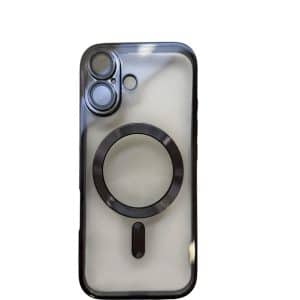 Maska metalik magsafe za iPhone 17 crna