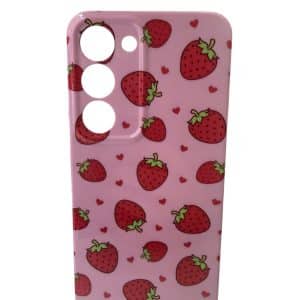 Maska Custom fit za Samsung S23 strawberry