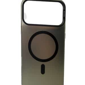 Maska Magsafe sedef za iPhone 17 pro max crna