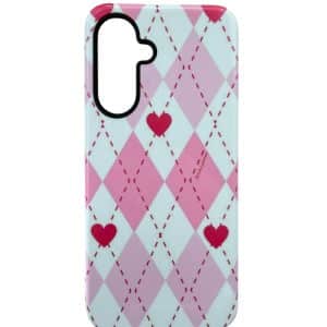 Maska Custom fit za Samsung A36 pink pattern