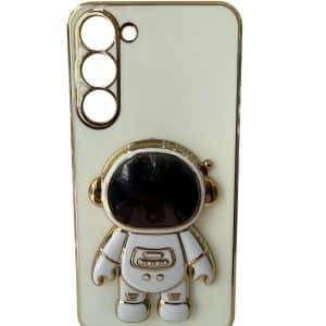 Maska astronaut stand za Samsung S23 plus beli