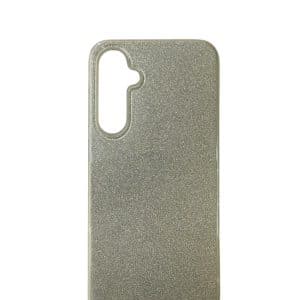 Maska Crystal Dust za Samsung S23 fe srebrna