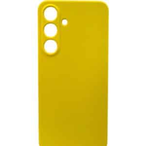 Maska Soft color za Samsung S24 zuta