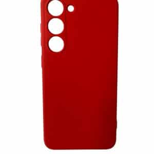Maska Soft color za Samsung S23 crvena