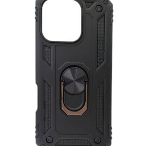 Maska Defender ring za iPhone 16 pro crna