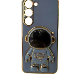 Maska astronaut stand za Samsung S23 ljubicasta