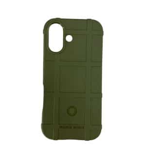 Maska Rugged shield za iPhone 16 maslinasta