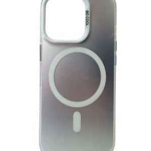 Maska Magsafe sedef za iPhone 16 pro bela