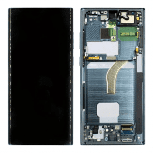 LCD ekran za Samsung S22 Ultra + touch screen + frame (okvir) SOFT oled zeleni