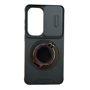 Maska Defender ring stand za Samsung S26 crna